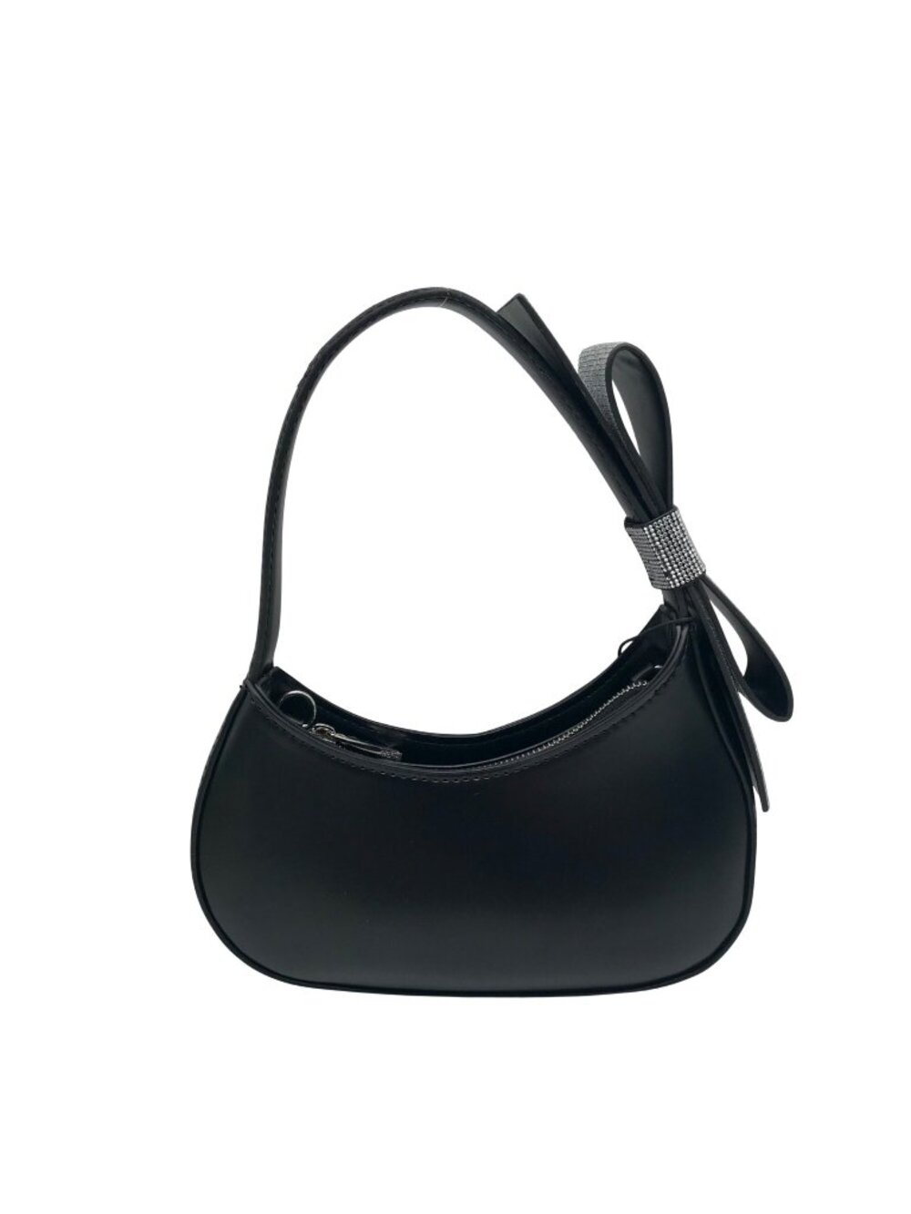 Aldo Black Leather Crossbody Bag